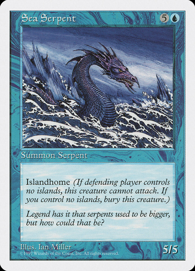 Sea Serpent [Fifth Edition] | Golgari Games