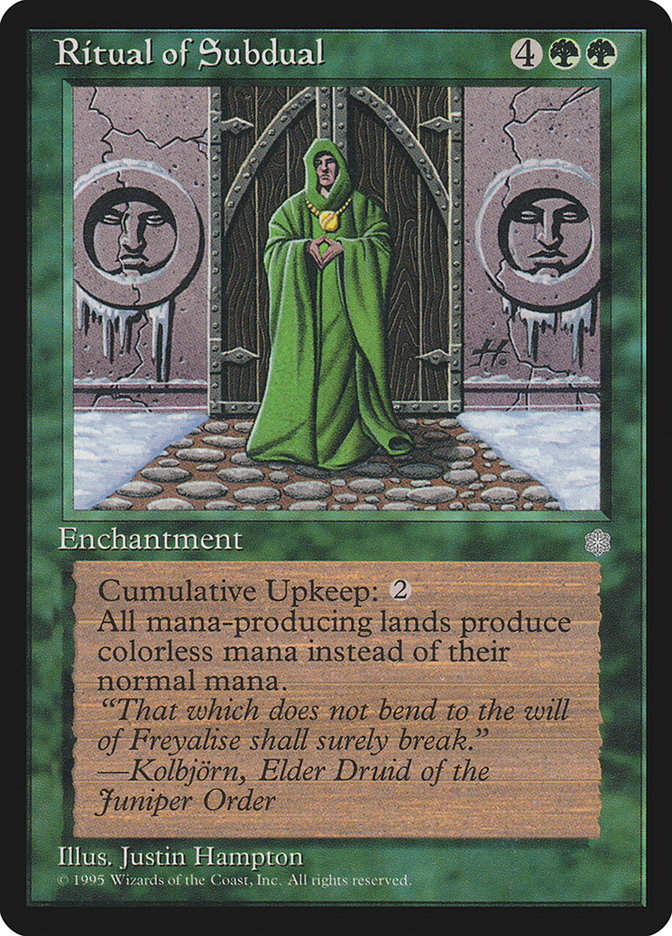 Ritual of Subdual [Ice Age] | Local Legends