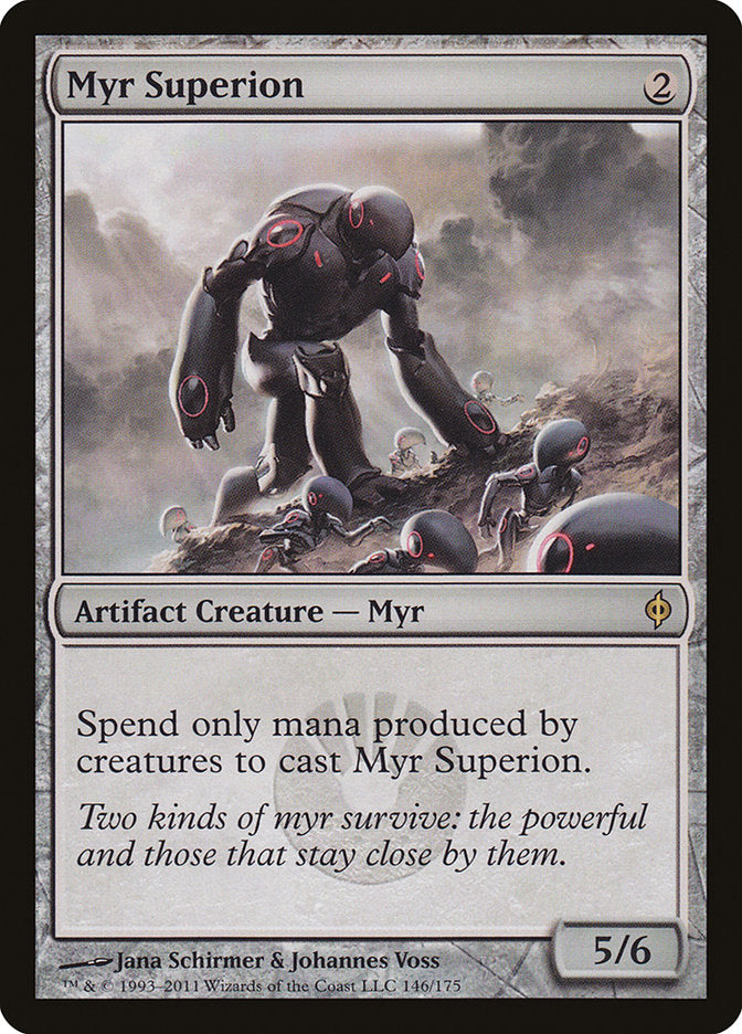 Myr Superion [New Phyrexia] | Local Legends