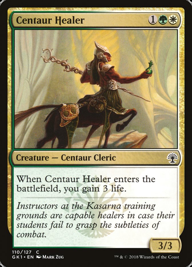 Centaur Healer [Guilds of Ravnica Guild Kit] | Golgari Games