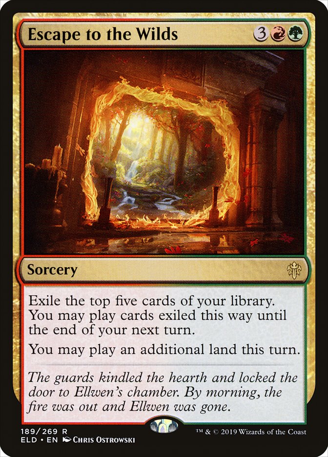 Escape to the Wilds [Throne of Eldraine] | Local Legends
