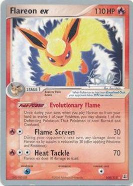 Flareon ex (108/113) (Eeveelutions - Jimmy Ballard) [World Championships 2006] | Golgari Games