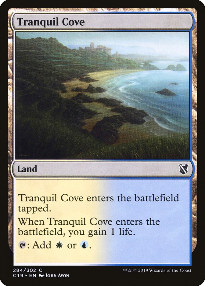 Tranquil Cove [Commander 2019] | Golgari Games