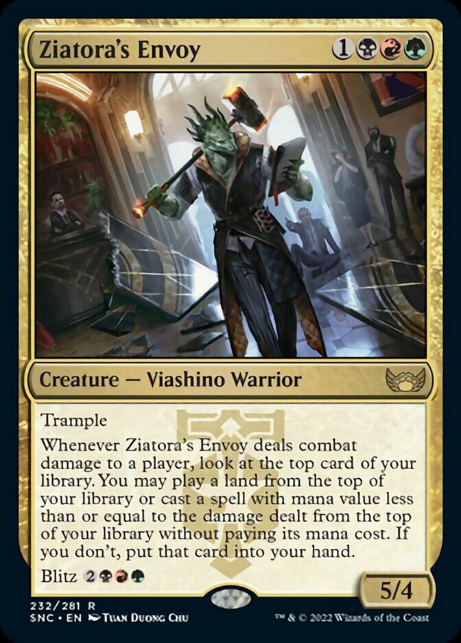 Ziatora's Envoy [Streets of New Capenna] | Golgari Games