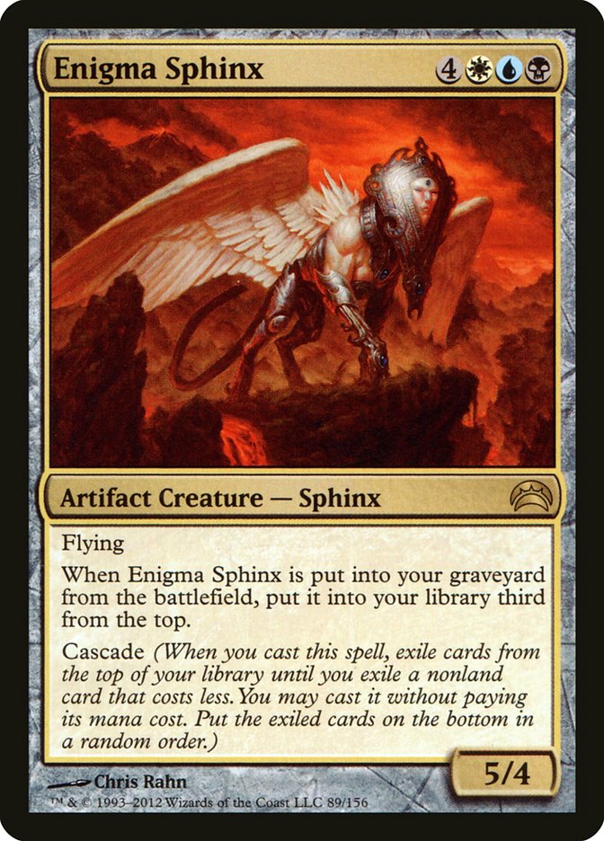 Enigma Sphinx [Planechase 2012] | Local Legends