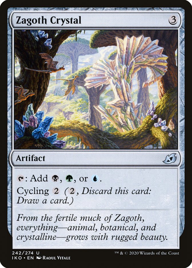 Zagoth Crystal [Ikoria: Lair of Behemoths] | Golgari Games