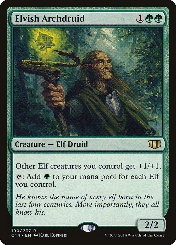 Elvish Archdruid [Commander 2014] | Golgari Games