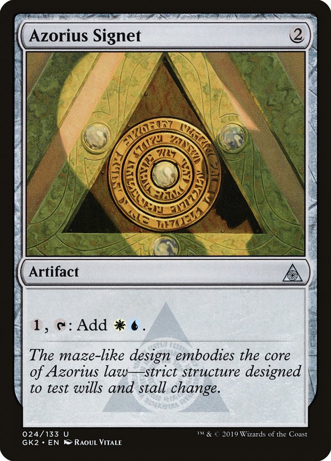Azorius Signet [Ravnica Allegiance Guild Kit] | Local Legends