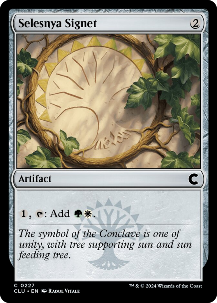 Selesnya Signet [Ravnica: Clue Edition] | Local Legends
