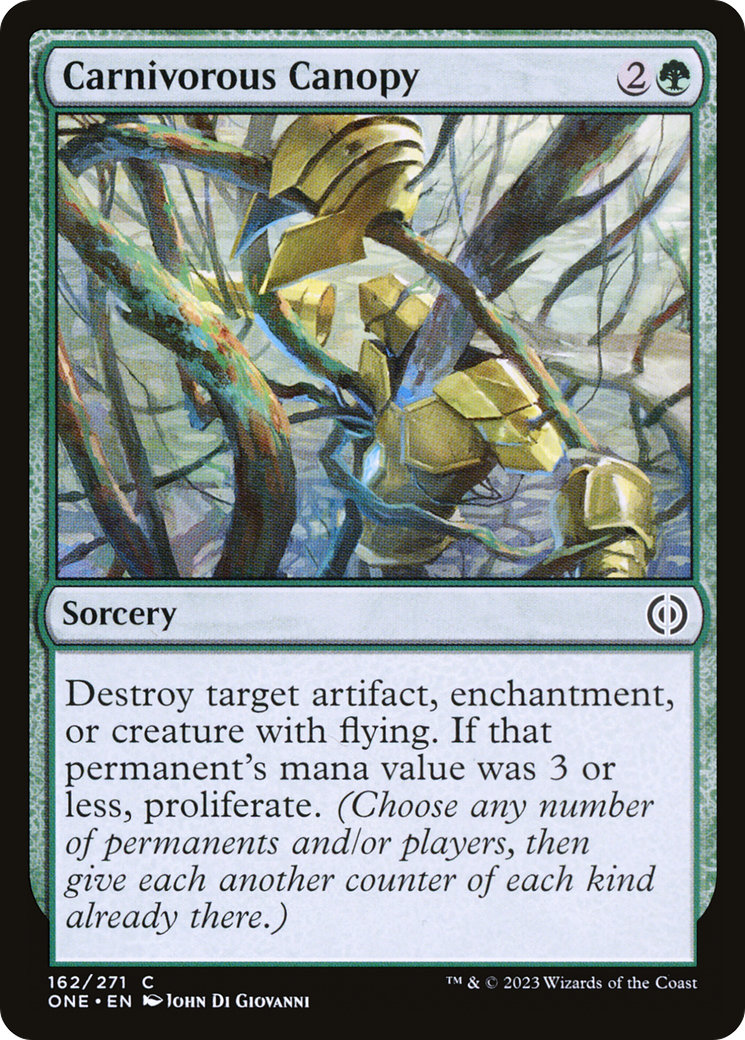 Carnivorous Canopy [Phyrexia: All Will Be One] | Local Legends