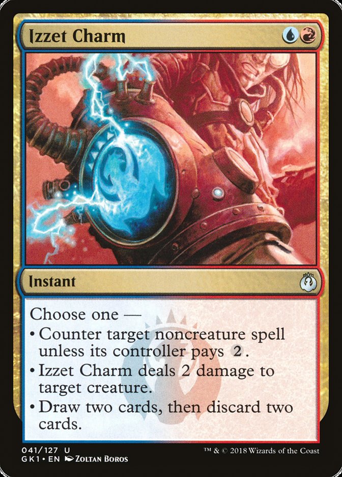 Izzet Charm [Guilds of Ravnica Guild Kit] | Golgari Games