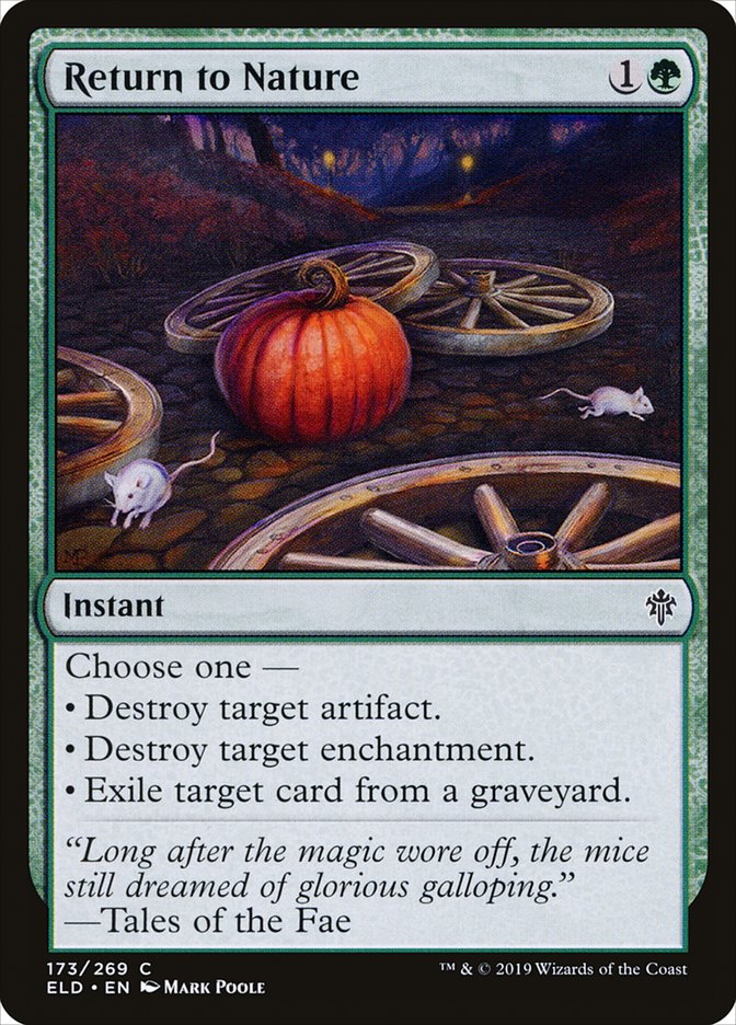 Return to Nature [Throne of Eldraine] | Local Legends