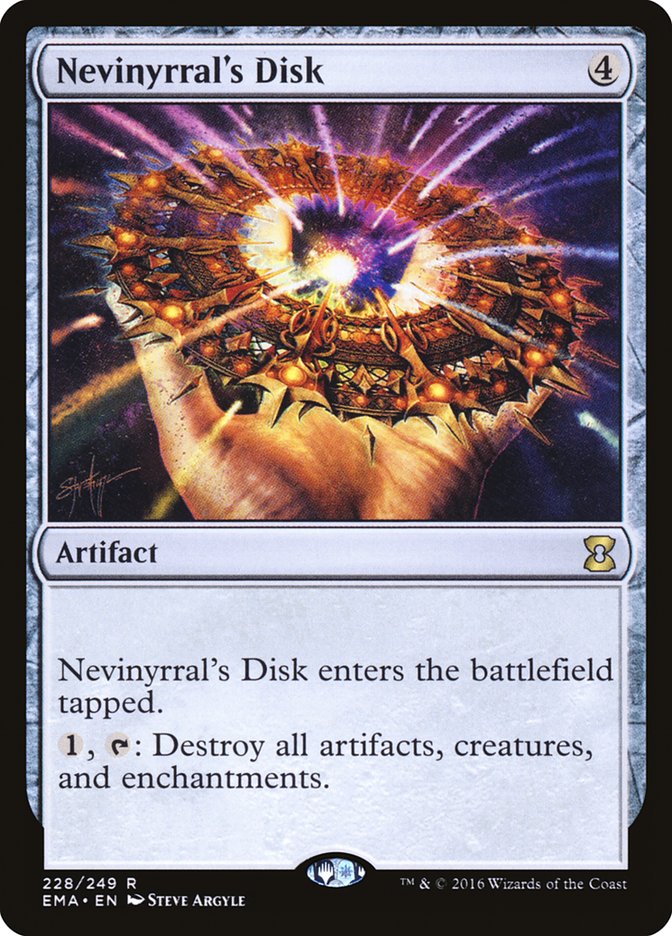 Nevinyrral's Disk [Eternal Masters] | Local Legends