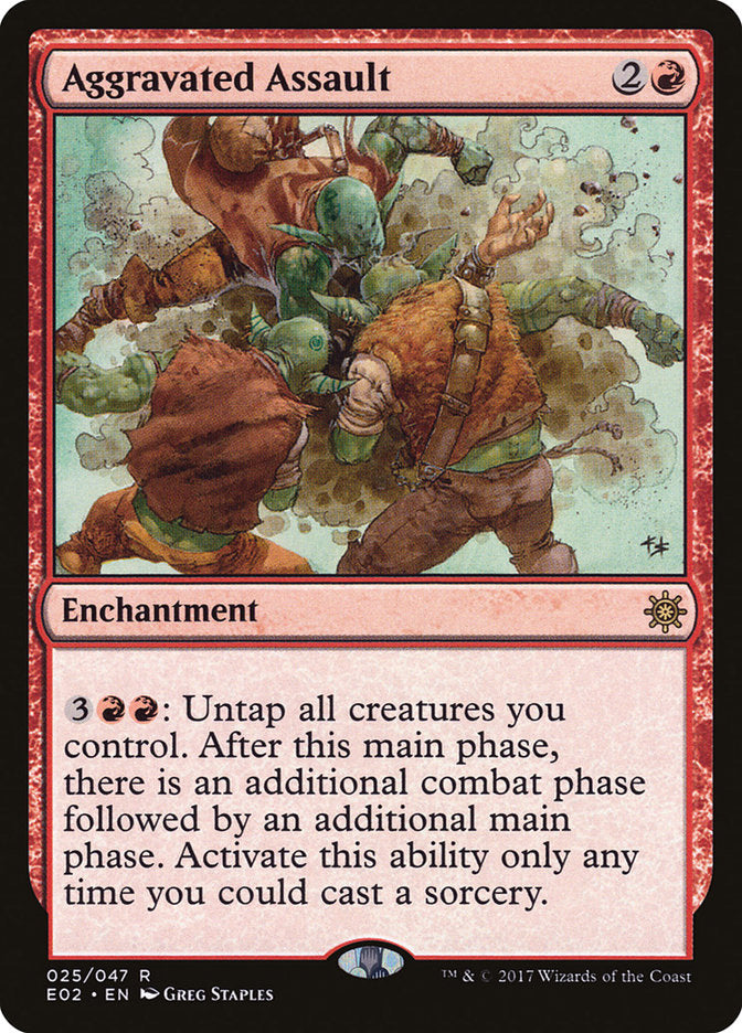 Aggravated Assault [Explorers of Ixalan] | Local Legends