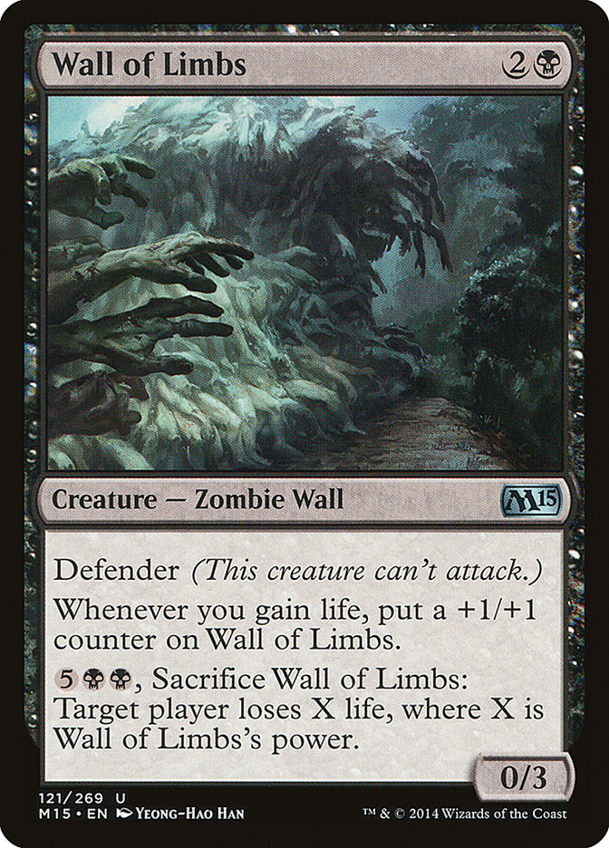 Wall of Limbs [Magic 2015] | Local Legends