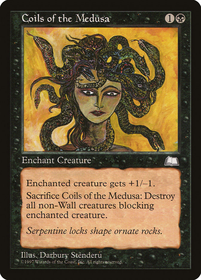 Coils of the Medusa [Weatherlight] | Golgari Games