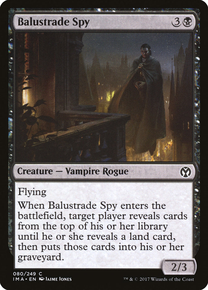 Balustrade Spy [Iconic Masters] | Golgari Games