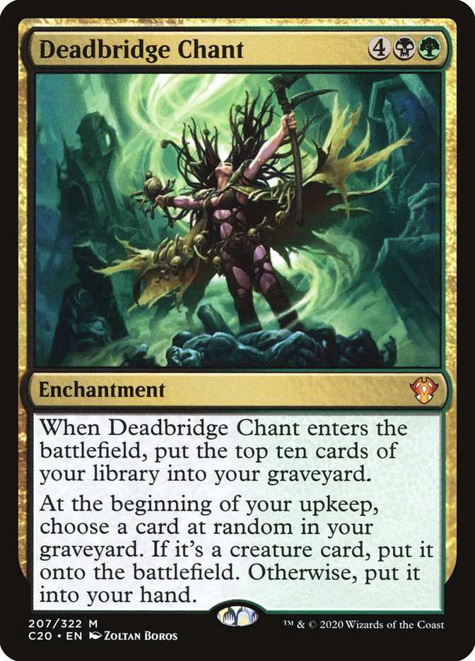 Deadbridge Chant [Commander 2020] | Local Legends