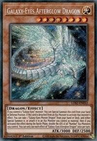 Galaxy-Eyes Afterglow Dragon [LDS2-EN052] Secret Rare | Golgari Games