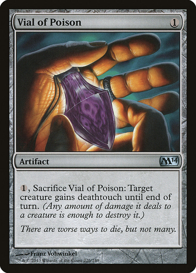 Vial of Poison [Magic 2014] | Golgari Games