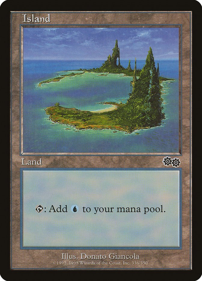 Island (336) [Urza's Saga] | Golgari Games