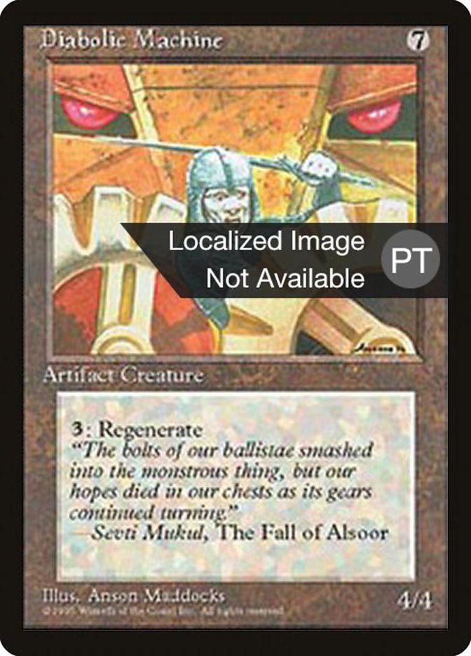 Diabolic Machine [Fourth Edition (Foreign Black Border)] | Local Legends