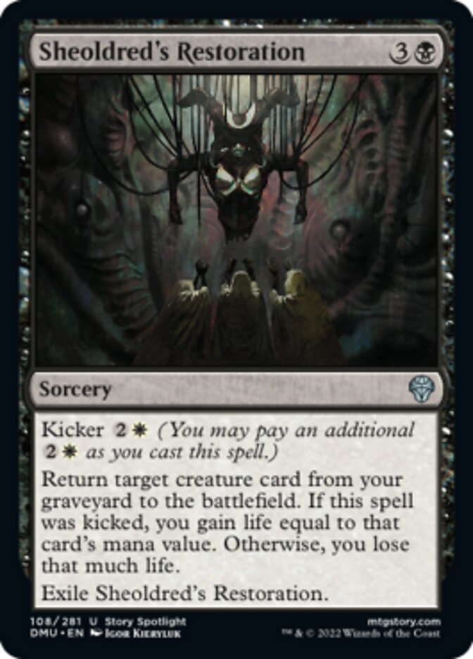 Sheoldred's Restoration [Dominaria United] | Local Legends