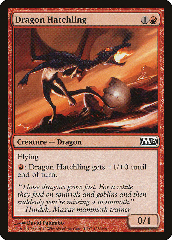 Dragon Hatchling [Magic 2013] | Golgari Games