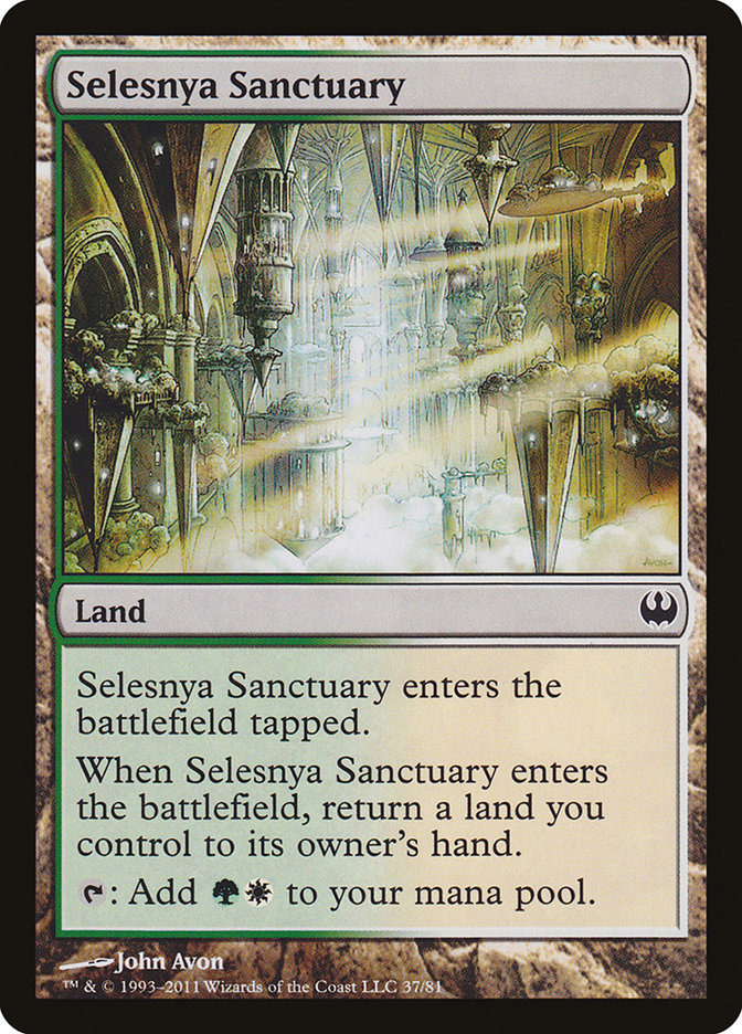 Selesnya Sanctuary [Duel Decks: Knights vs. Dragons] | Local Legends
