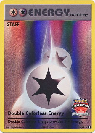 Double Colorless Energy (90/108) (NA Championship Promo Staff) [XY: Evolutions] | Golgari Games