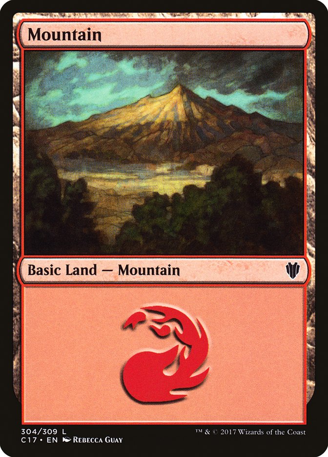 Mountain (304) [Commander 2017] | Local Legends