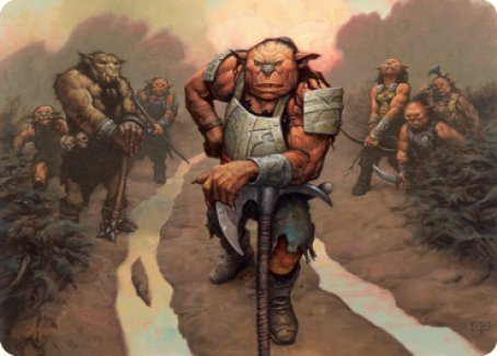 Hobgoblin Bandit Lord Art Card [Dungeons & Dragons: Adventures in the Forgotten Realms Art Series] | Local Legends
