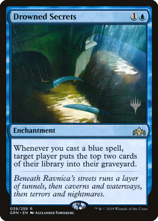 Drowned Secrets (Promo Pack) [Guilds of Ravnica Promos] | Golgari Games