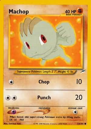 Machop (73/105) [Neo Destiny Unlimited] | Golgari Games