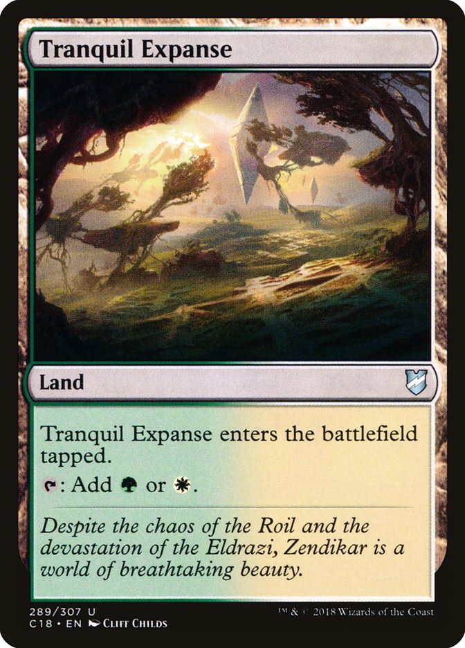 Tranquil Expanse [Commander 2018] | Golgari Games