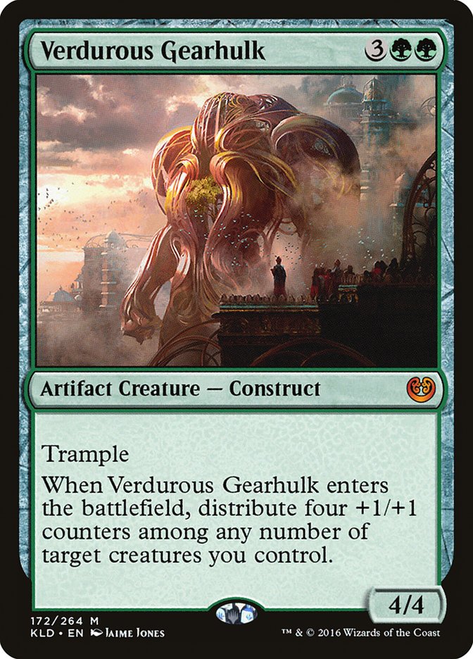 Verdurous Gearhulk [Kaladesh] | Golgari Games