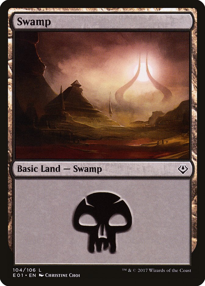 Swamp (104) [Archenemy: Nicol Bolas] | Golgari Games