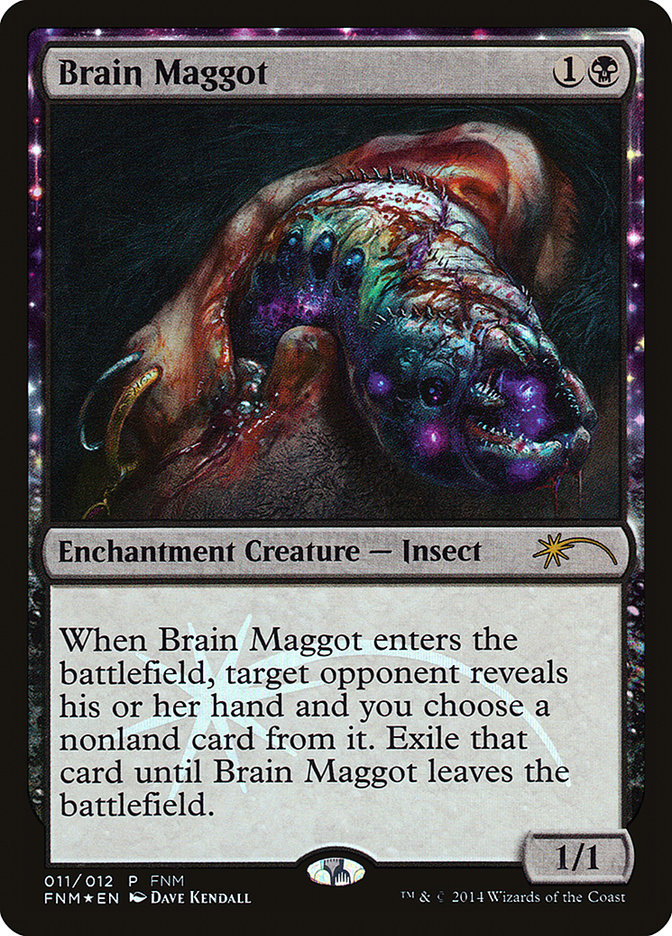 Brain Maggot [Friday Night Magic 2014] | Golgari Games