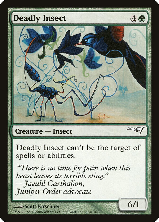 Deadly Insect [Coldsnap Theme Decks] | Local Legends