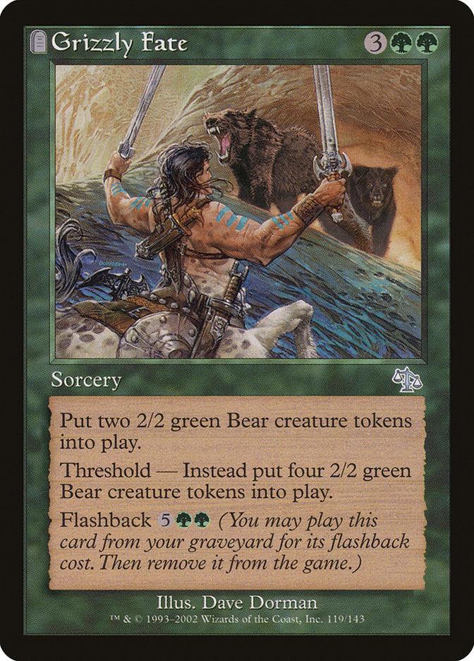 Grizzly Fate [Judgment] | Local Legends