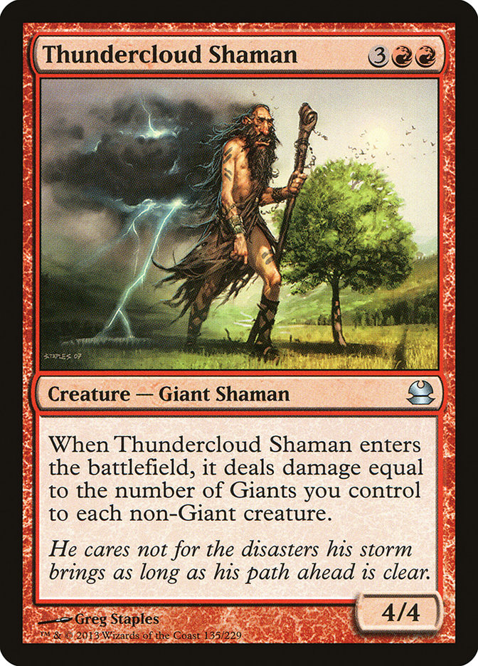 Thundercloud Shaman [Modern Masters] | Local Legends