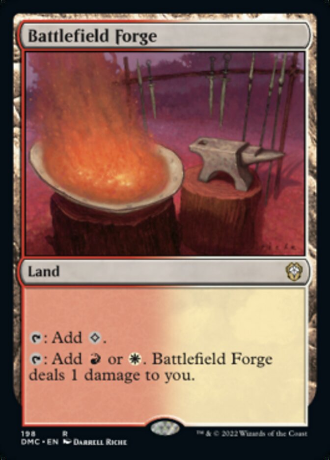 Battlefield Forge [Dominaria United Commander] | Golgari Games