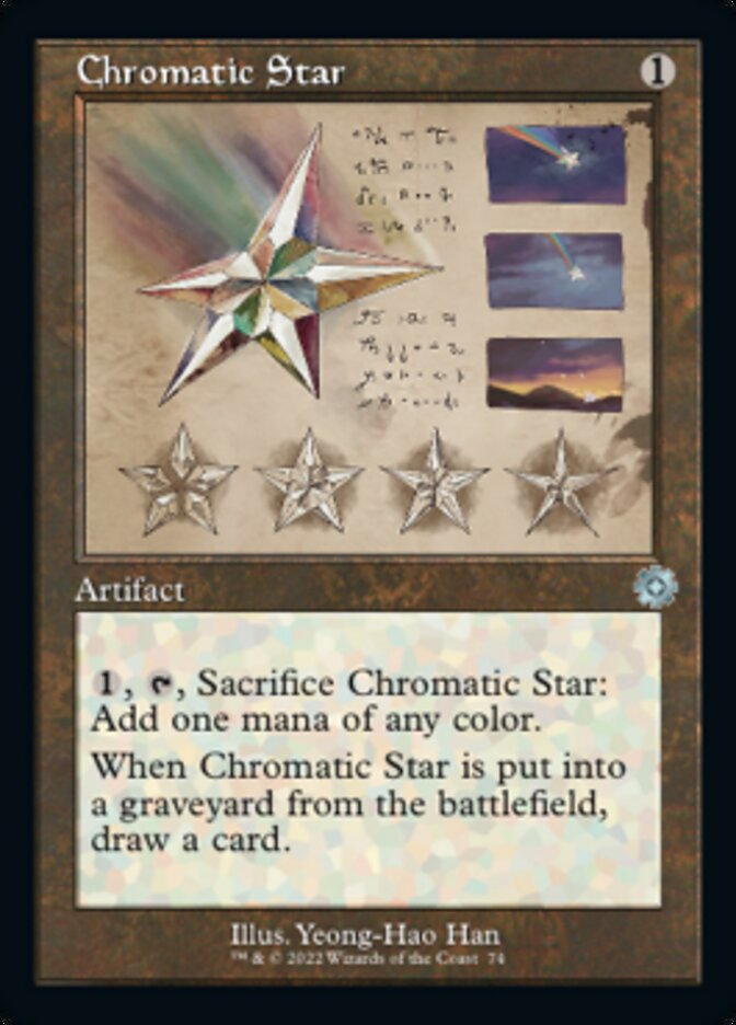 Chromatic Star (Retro Schematic) [The Brothers' War Retro Artifacts] | Local Legends