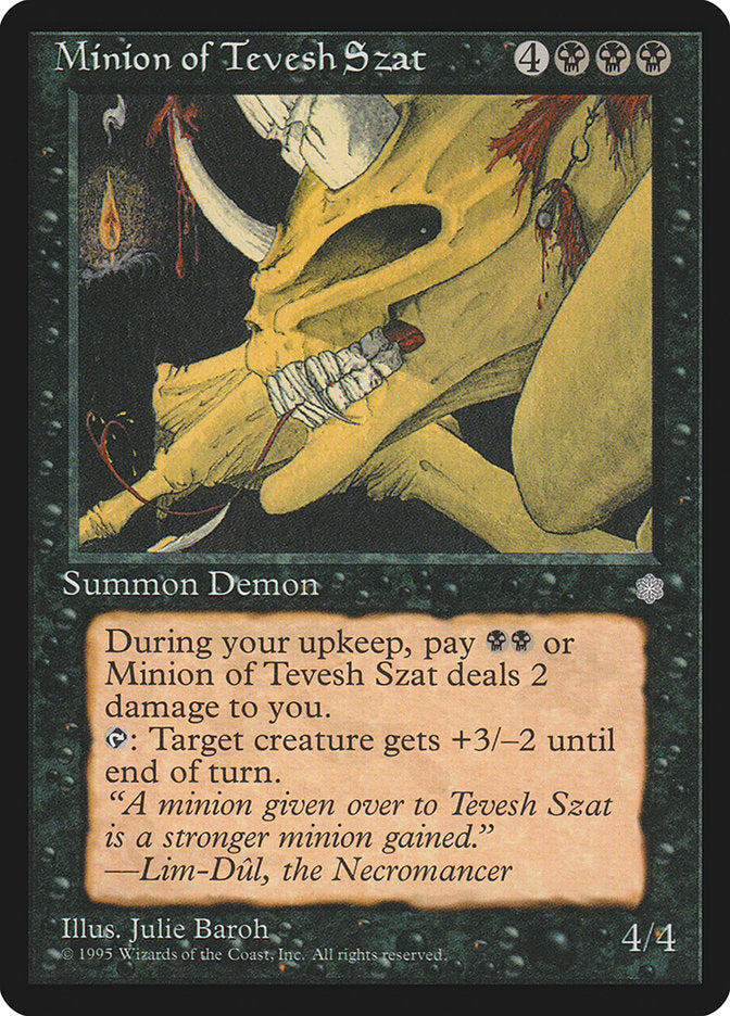 Minion of Tevesh Szat [Ice Age] | Local Legends