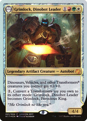 Grimlock, Dinobot Leader // Grimlock, Ferocious King [HasCon 2017] | Local Legends