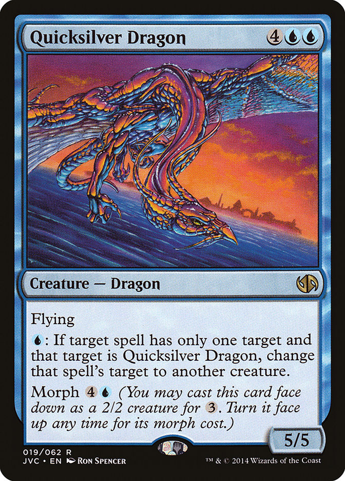Quicksilver Dragon [Duel Decks Anthology] | Local Legends