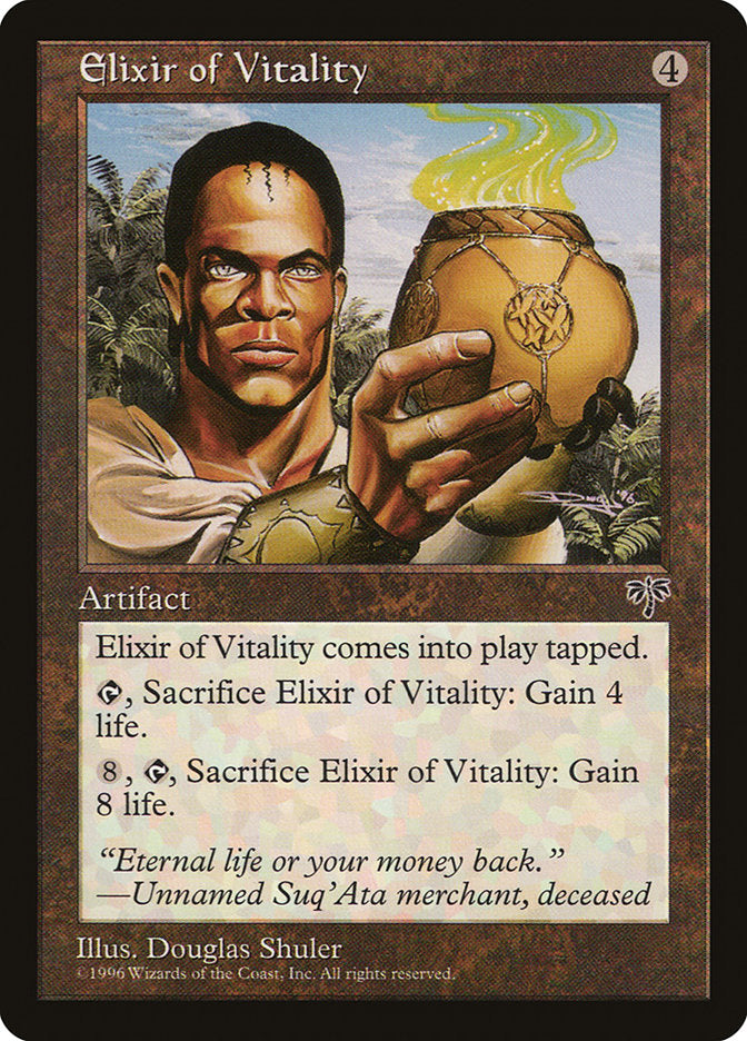 Elixir of Vitality [Mirage] | Golgari Games