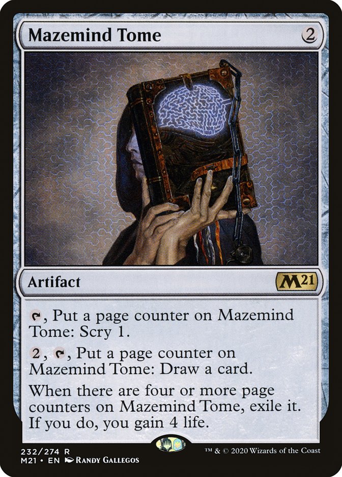 Mazemind Tome [Core Set 2021] | Local Legends
