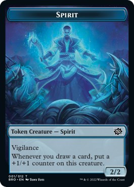 Powerstone // Spirit Double-Sided Token [The Brothers' War Tokens] | Local Legends