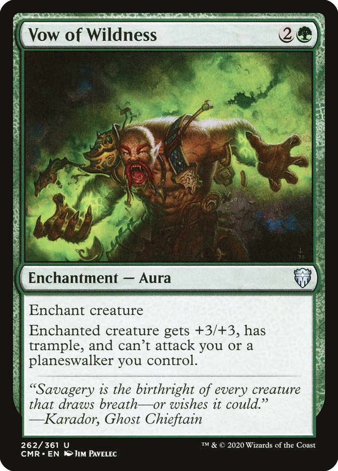 Vow of Wildness [Commander Legends] | Local Legends